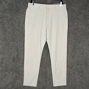 Jack Archer Mens‎ Jetsetter Pants 33x30 Stone Gray Athletic Lightweight Stretch
